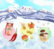 「妙高ブランド」ブース バックパネル